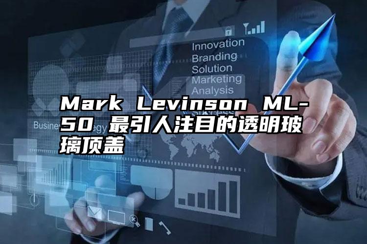 Mark Levinson ML-50 最引人注目的透明玻璃顶盖